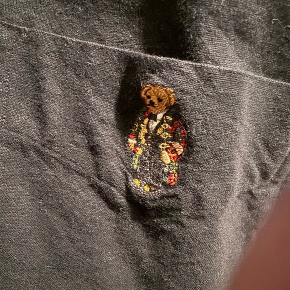 Ralph Lauren Black Casual Button-Down Shirt/ Multiple Ralph Lauren collar shirts - Picture 3 of 16